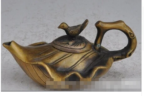 Copper Brass CHINESE crafts decor ation Asian voge S6948 7 " marca de aves de sorte de Bronze de cobre jarra de
Copper Brass CHINESE crafts decor ation Asian voge S6948 7 " marca de aves de sorte de Bronze de cobre jarra de