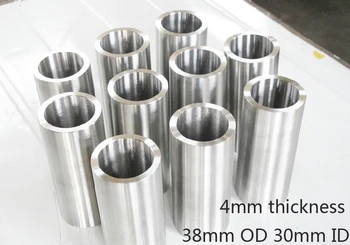 New 38x30mm 38mm OD 30mm ID 4mm thickness 50cm Gr2 titanium tube TA2 titanium pipelines titanium alloy pipe ti-alloy tube TC4
New 38x30mm 38mm OD 30mm ID 4mm thickness 50cm Gr2 titanium tube TA2 titanium pipelines titanium alloy pipe ti-alloy tube TC4