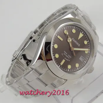 2019 New Arrival 40mm Parnis Brown Dial Super Luminous Date Sapphire Glass Luxury Brand Automatic Movement men's Watch
2019 New Arrival 40mm Parnis Brown Dial Super Luminous Date Sapphire Glass Luxury Brand Automatic Movement men's Watch