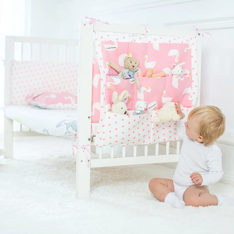 Baby Hanging Storage Bag Baby Crib Organizer Newborn Toy Diaper Pocket for Crib Bedding Set Baby Bed Cotton Accessories PJ-006
Baby Hanging Storage Bag Baby Crib Organizer Newborn Toy Diaper Pocket for Crib Bedding Set Baby Bed Cotton Accessories PJ-006