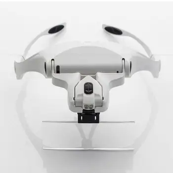 LanLan 1.0X-3.5X Adjustable 5 Lens Loupe Headband 2 LED Lights Magnifier Eyewear Magnifying Glass Lamp Jewelry lupa de aumento
LanLan 1.0X-3.5X Adjustable 5 Lens Loupe Headband 2 LED Lights Magnifier Eyewear Magnifying Glass Lamp Jewelry lupa de aumento