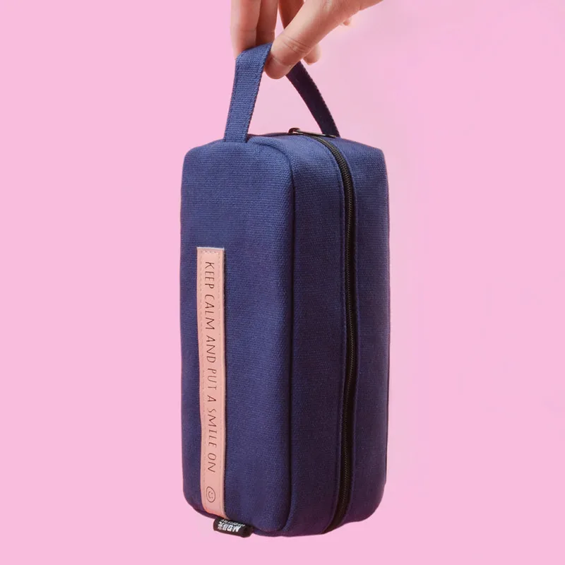 Pencil Bag Students' Stationery Case Canvas Zipper Large Capacity Portable Multi-function Storage Organizer Estojo Escolar Papel
Pencil Bag Students' Stationery Case Canvas Zipper Large Capacity Portable Multi-function Storage Organizer Estojo Escolar Papel