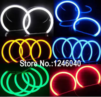 Cotton LED Angel eyes halo ring kit for BMW E36 E38 E39 E46 Coupe sedan LADA VAZ BA3 2106 White blue amber Red Green 5Colors
Cotton LED Angel eyes halo ring kit for BMW E36 E38 E39 E46 Coupe sedan LADA VAZ BA3 2106 White blue amber Red Green 5Colors