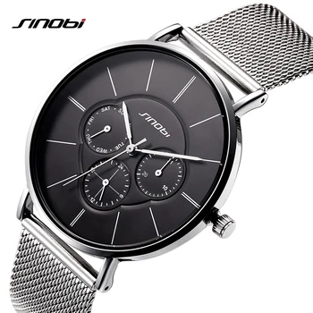 SINOBI Fashion Women Watches Week Display Quartz Watch Woman 2018 Dress Ladies Ultra thin Watch 3 Color Jewelry Relogio Feminino
SINOBI Fashion Women Watches Week Display Quartz Watch Woman 2018 Dress Ladies Ultra thin Watch 3 Color Jewelry Relogio Feminino