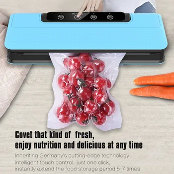 30cm Electric Vacuum Sealer Packaging Machine or Wet & Dry Food Preservation Sous-Vide Cooking Including 15pcs Food Saver Bags
30cm Electric Vacuum Sealer Packaging Machine or Wet & Dry Food Preservation Sous-Vide Cooking Including 15pcs Food Saver Bags