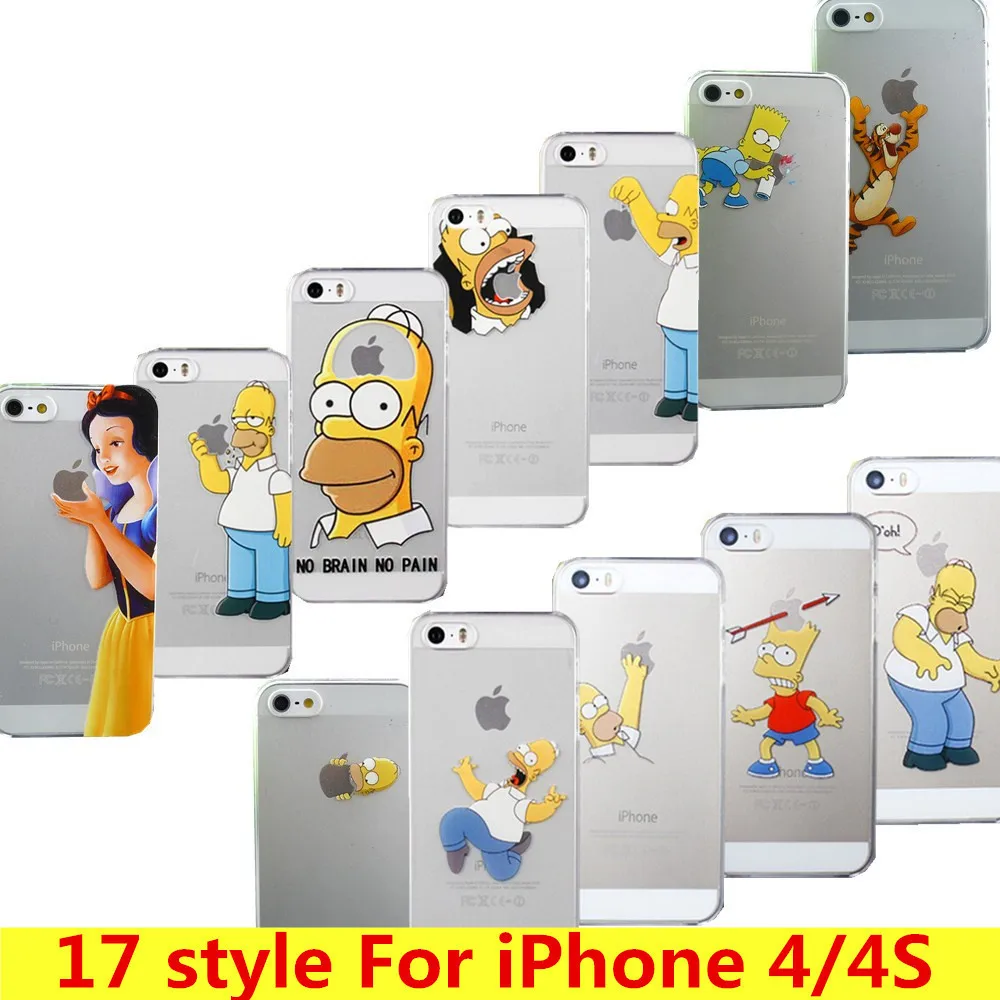 Grind Arenaceous Cases For Apple iphone 4S 4 Case For iPhone4S/4 Shell Snow White Anna Mermaid Ariel Cinderella Girl Cover 1PC
Grind Arenaceous Cases For Apple iphone 4S 4 Case For iPhone4S/4 Shell Snow White Anna Mermaid Ariel Cinderella Girl Cover 1PC