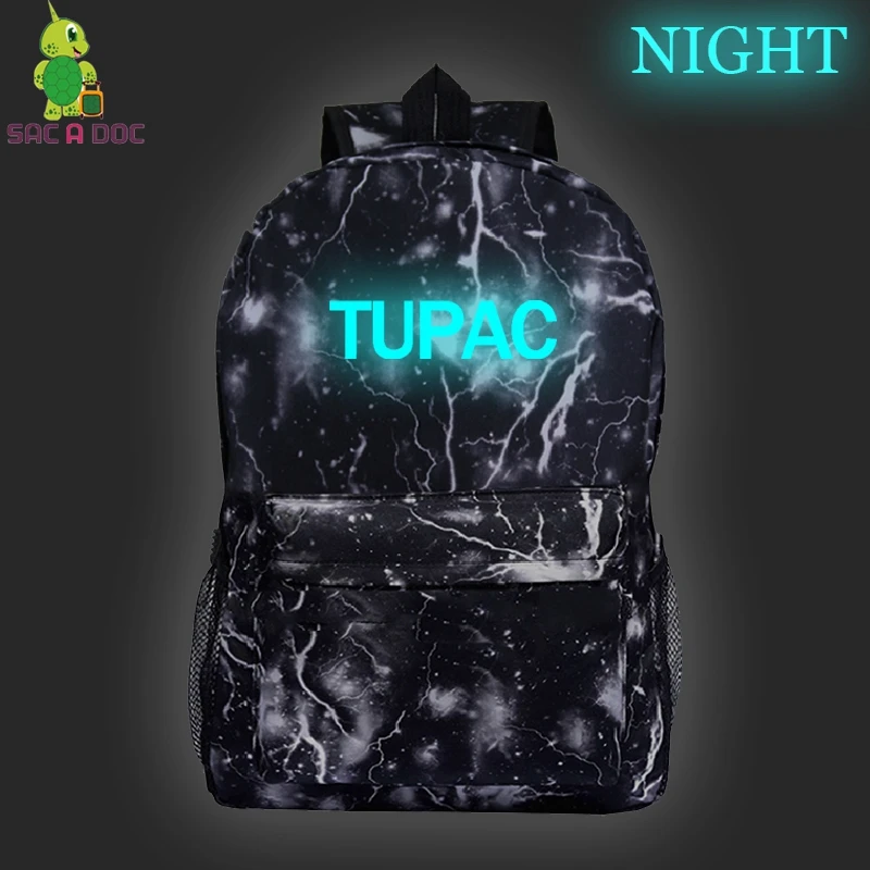 Tupac Women Backpacks Custom Men Backpack Galaxy Notebook Bag Luminous Students School Bags for Teenager Girl Travel Bag Mochila
Tupac Women Backpacks Custom Men Backpack Galaxy Notebook Bag Luminous Students School Bags for Teenager Girl Travel Bag Mochila