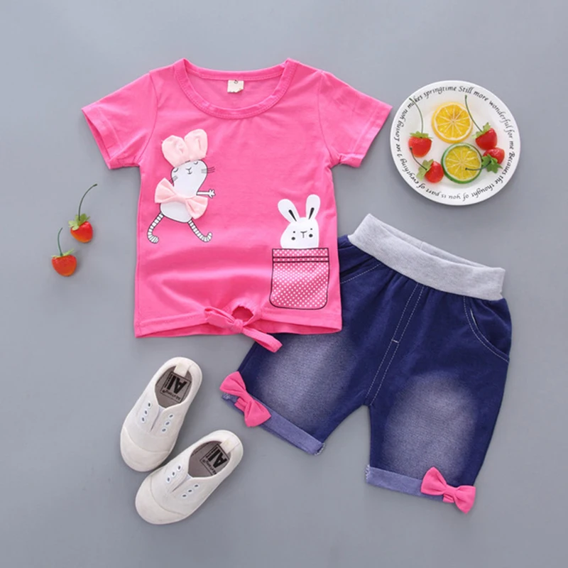 Children Clothing 2019 Summer Toddler Girls Clothes 2pcs Outfits Kids Clothes For Girls Tracksuit Suit For Girls Clothing Sets
Children Clothing 2019 Summer Toddler Girls Clothes 2pcs Outfits Kids Clothes For Girls Tracksuit Suit For Girls Clothing Sets