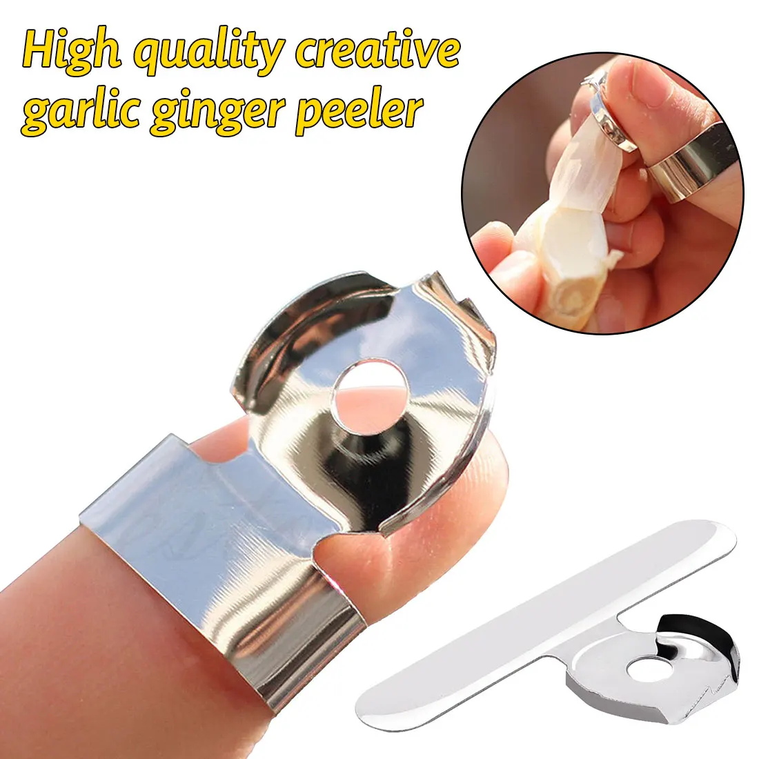 Good Quality Practical 1Pc Smart Wise Garlic Peeler Metal Garlic Ginger Cooker Kitchen Tool Accessories Creative Tool
Good Quality Practical 1Pc Smart Wise Garlic Peeler Metal Garlic Ginger Cooker Kitchen Tool Accessories Creative Tool