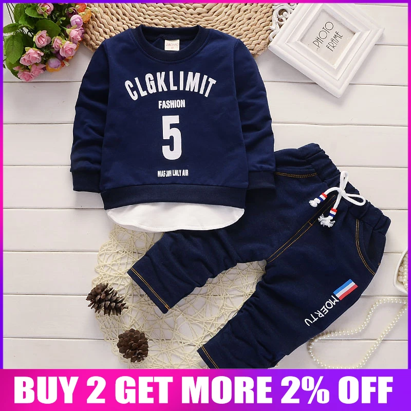 BibiCola 2017 Baby Boys Clothing Sets Spring Autumn sports suit tops + pants 2pcs Tracksuit Set Kids Toddler Boys Clothing
BibiCola 2017 Baby Boys Clothing Sets Spring Autumn sports suit tops + pants 2pcs Tracksuit Set Kids Toddler Boys Clothing