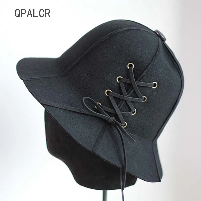 QPALCR Fashion Wool Fedora Hats For Women Elegant Patchwork Casual Felt Hat Cap Female Ladie Retro Ribbon Bow Bucket Hat Topper
QPALCR Fashion Wool Fedora Hats For Women Elegant Patchwork Casual Felt Hat Cap Female Ladie Retro Ribbon Bow Bucket Hat Topper