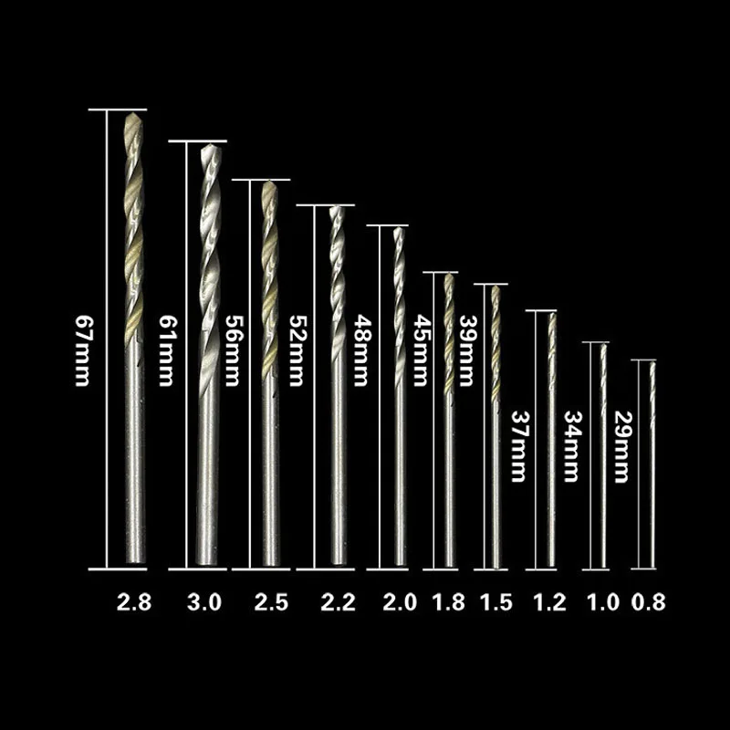 Woodworking Titanium Coated HSS Drill Bit Set Woodworking Titanium Coated HSS Drill Bit Set