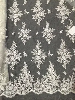 5yards ivory cord lace fabric with retro floral, alencon lace fabric with scalloped edges
5yards ivory cord lace fabric with retro floral, alencon lace fabric with scalloped edges