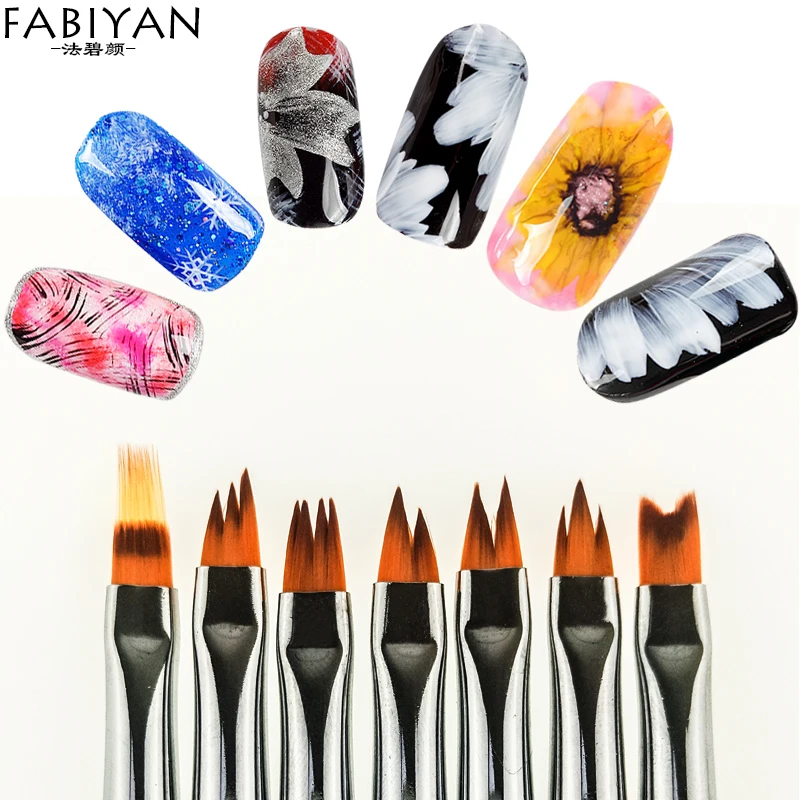 7pcs/set Double Head French Nail Art Brush Dotting Pen Beads Painting Drawing Dot Flowers Gradient Petal Serrated Tools Manicure
7pcs/set Double Head French Nail Art Brush Dotting Pen Beads Painting Drawing Dot Flowers Gradient Petal Serrated Tools Manicure