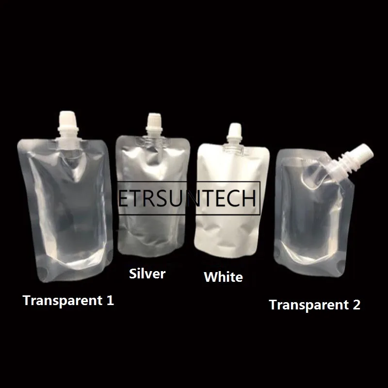 1000pcs/lot 100ml Stand Up Drinking Package Transparent Pout Bag White Doypack Spout Pouch Bags For Beverage Milk
1000pcs/lot 100ml Stand Up Drinking Package Transparent Pout Bag White Doypack Spout Pouch Bags For Beverage Milk