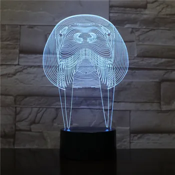 Animal Manatee 3D Lamp Touch Sensor RBG Bedroom Decorative Lamp Child Kids Baby Kit Nightlight sea cow Led Night Light Sirenia
Animal Manatee 3D Lamp Touch Sensor RBG Bedroom Decorative Lamp Child Kids Baby Kit Nightlight sea cow Led Night Light Sirenia