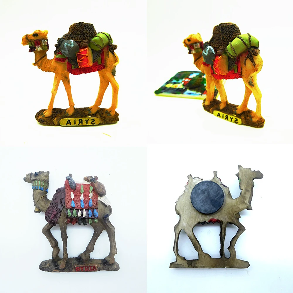 High Quality Handmade 3D Syrian Camel Fridge Magnet Travel Souvenirs Creative Refrigerator Magnetic Stickers Home Decoration
High Quality Handmade 3D Syrian Camel Fridge Magnet Travel Souvenirs Creative Refrigerator Magnetic Stickers Home Decoration