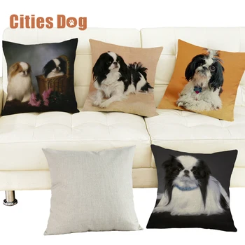 christmas decorations for home pillows cushion cover Japanese Chin dog Pillowcase dakimakura almofada Animal sofa cojines
christmas decorations for home pillows cushion cover Japanese Chin dog Pillowcase dakimakura almofada Animal sofa cojines