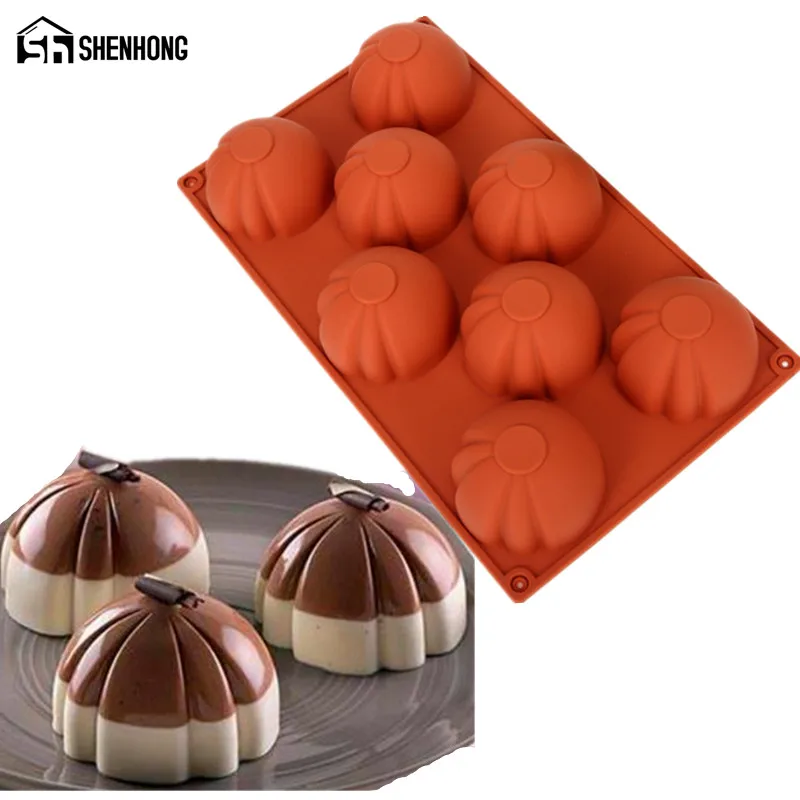 SHENHONG Special Silicone Mold 8 Holes 3D Cake Moulds Geometric Square For Ice Creams Chocolates Pastry Art Pan Bakeware
SHENHONG Special Silicone Mold 8 Holes 3D Cake Moulds Geometric Square For Ice Creams Chocolates Pastry Art Pan Bakeware