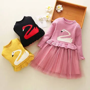 BibiCola 2018 fall new girls fashion warm dress Korean version of the kids long-sleeved cartoon pattern sweater princess dress
BibiCola 2018 fall new girls fashion warm dress Korean version of the kids long-sleeved cartoon pattern sweater princess dress