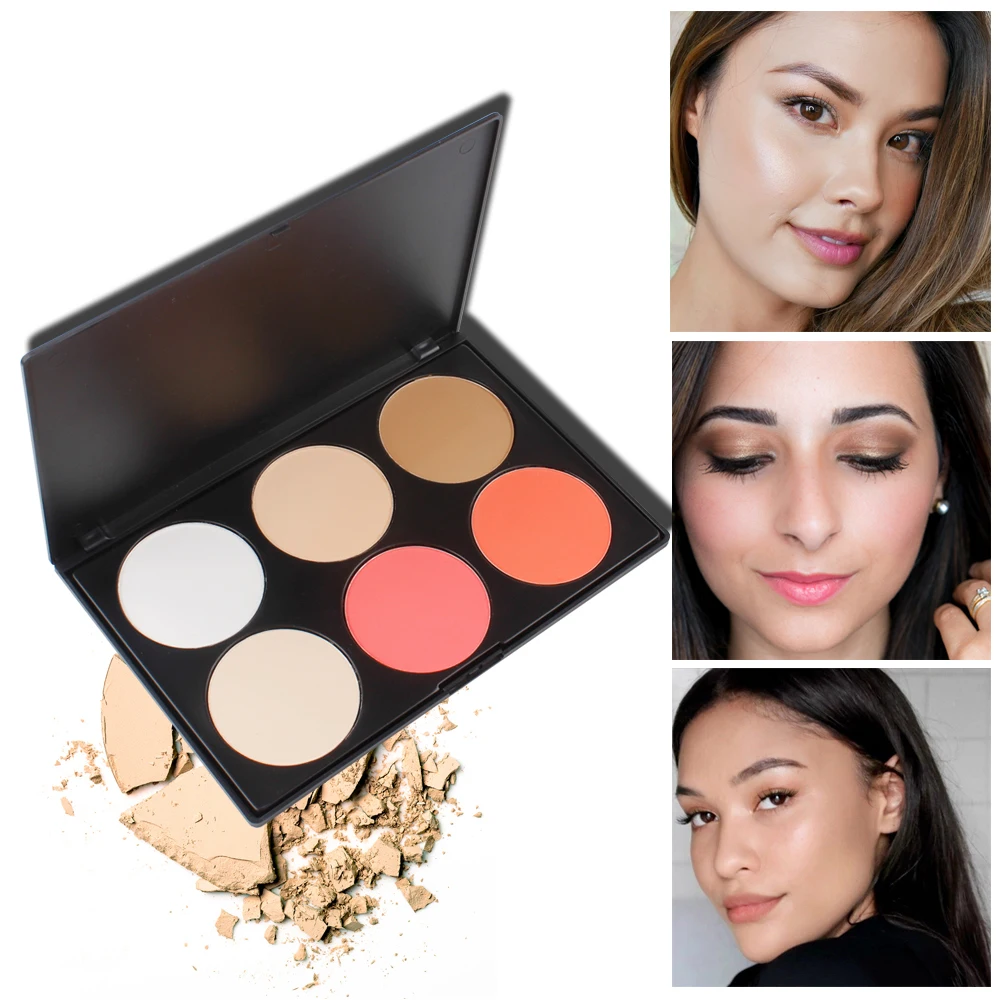 VVHUDA Pressed Powder Pro 6 Color Studio Matte Finish Contour Blush Palette Face Natural Smooth Nude Makeup Setting Oil-control
VVHUDA Pressed Powder Pro 6 Color Studio Matte Finish Contour Blush Palette Face Natural Smooth Nude Makeup Setting Oil-control
