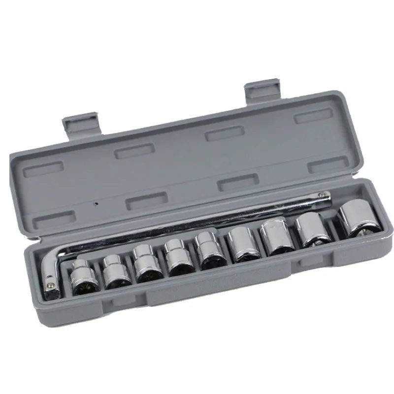 10pcs socket wrench set,car repair hardware tool set Sockets combination Bicycle repair tools Socket wrench set
10pcs socket wrench set,car repair hardware tool set Sockets combination Bicycle repair tools Socket wrench set