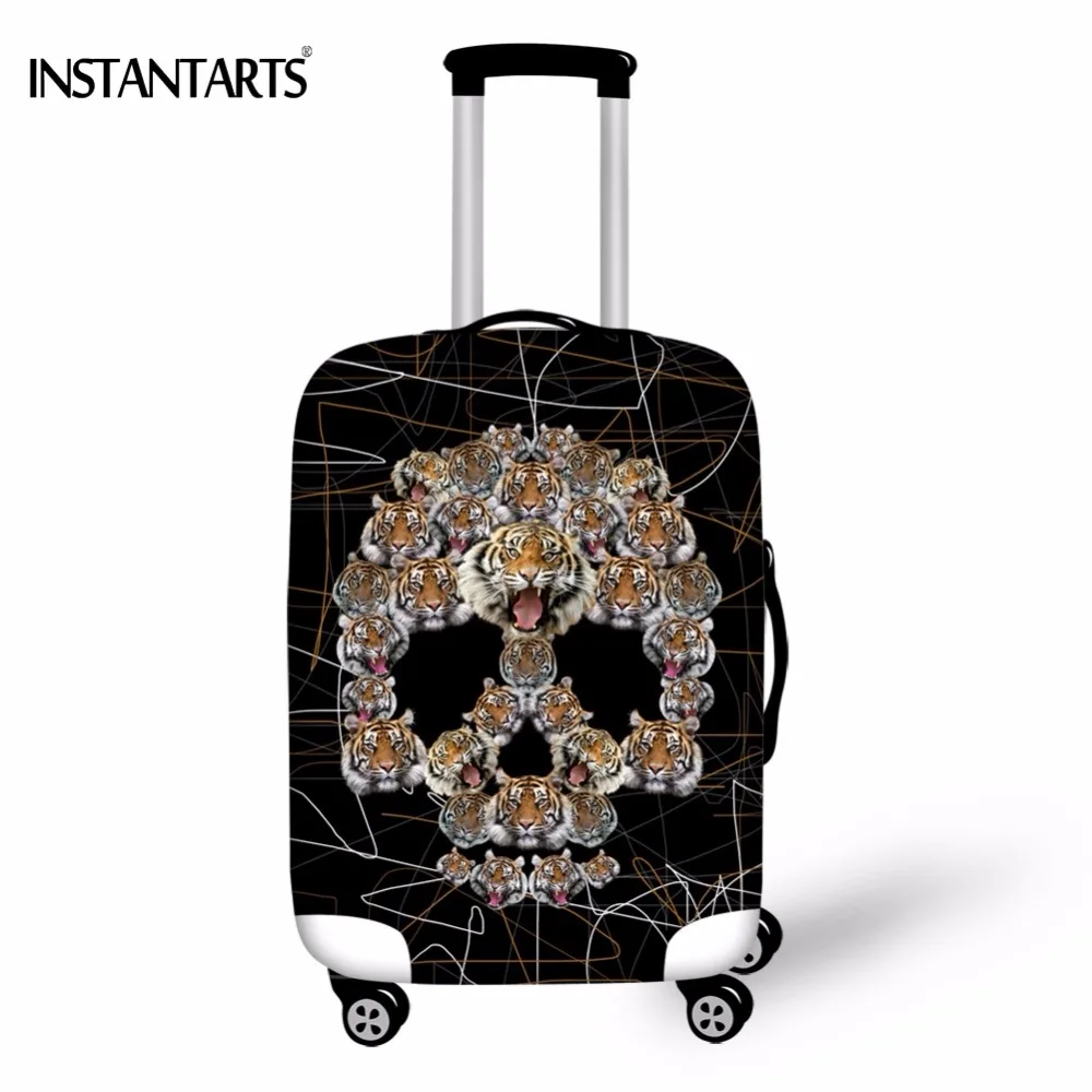 INSTANTARTS Travel Luggage Protect Covers for 18-30 Inch Trolley Suitcase Creative 3D Animal Tiger Skull Head Printed Rain Cover
INSTANTARTS Travel Luggage Protect Covers for 18-30 Inch Trolley Suitcase Creative 3D Animal Tiger Skull Head Printed Rain Cover