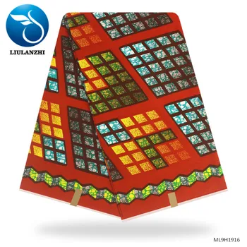 LIULANZHI Ankara Fabric High Quality 100% Cotton Fabric Wax African Wax 2019 ML9H19016
LIULANZHI Ankara Fabric High Quality 100% Cotton Fabric Wax African Wax 2019 ML9H19016