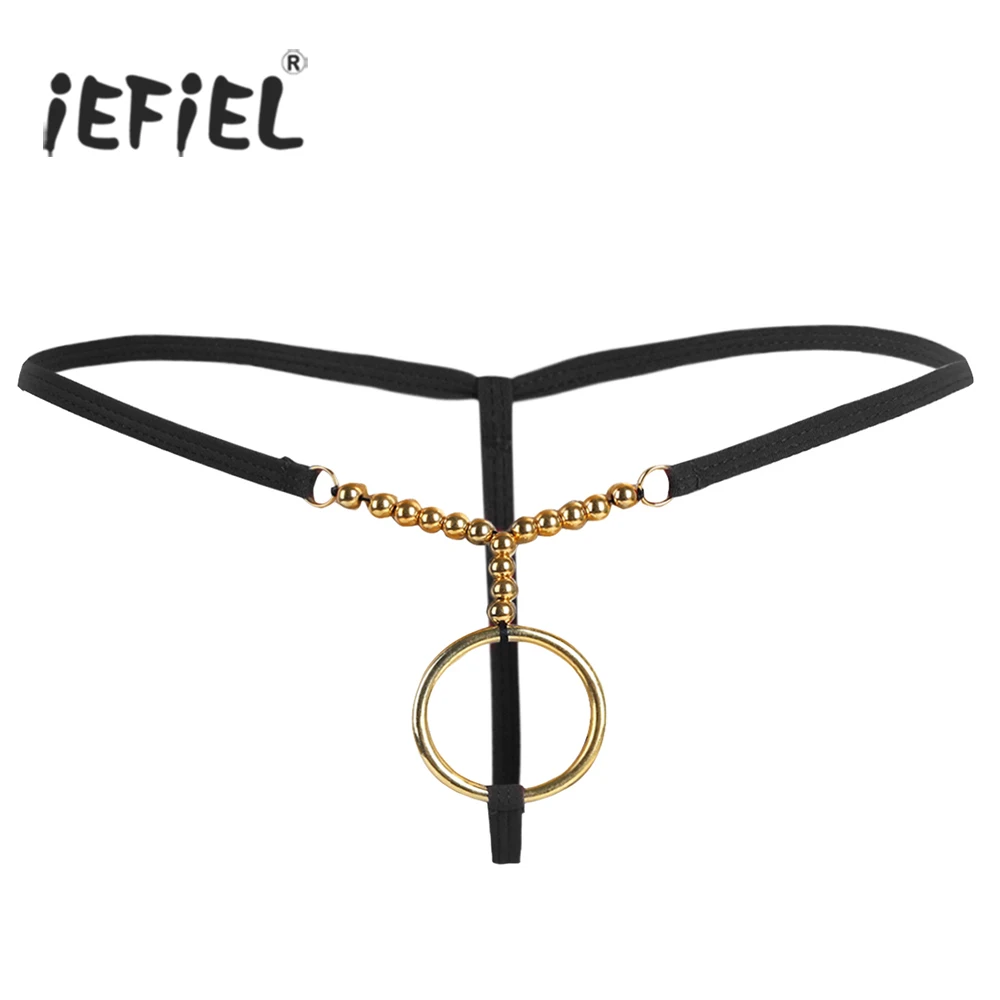 Men Lingerie O-rings Beads G-string Bikini Underwear Underpants Sexy Wetlook Sissy Gay Men's Panties Thong Crotchles Jockstraps
Men Lingerie O-rings Beads G-string Bikini Underwear Underpants Sexy Wetlook Sissy Gay Men's Panties Thong Crotchles Jockstraps