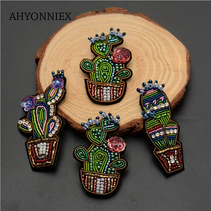 AHYONNIEX India Silk Badage Cactus Patches DIY applique Pin On mental Brooch Clothes Shoes Bags Decoration Creative Badge
AHYONNIEX India Silk Badage Cactus Patches DIY applique Pin On mental Brooch Clothes Shoes Bags Decoration Creative Badge