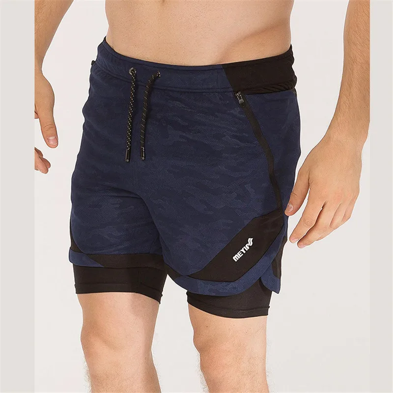 2019 New Summer Men's Double layer Shorts Fast Dry Running Training Fitness Sportswear Sweat Single Camouflage Workout Shorts
2019 New Summer Men's Double layer Shorts Fast Dry Running Training Fitness Sportswear Sweat Single Camouflage Workout Shorts