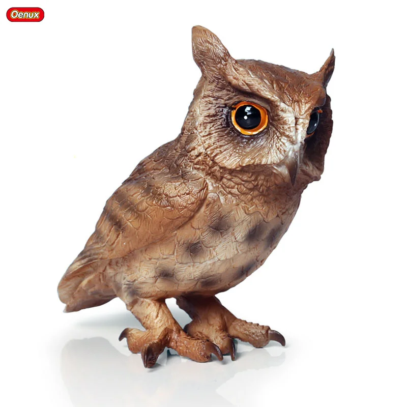 Oenux New Design Forest Bird Animal Night Owl Figurines Wild Large Bird Action Figure Pvc Model Collection Toy For Kids Gift
Oenux New Design Forest Bird Animal Night Owl Figurines Wild Large Bird Action Figure Pvc Model Collection Toy For Kids Gift