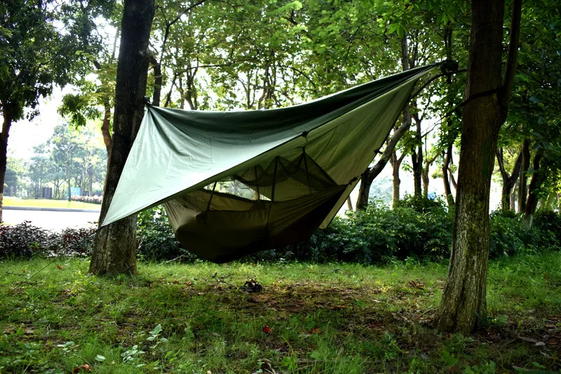 ARICXI outdoor camping Military army green hammock tent tree tent