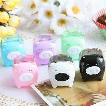 1X Creative kawaii piggy Pencil Sharpener Cartoon Kawaii Stationery Pencils Sacapuntas School office supplies Gift Free shipping
1X Creative kawaii piggy Pencil Sharpener Cartoon Kawaii Stationery Pencils Sacapuntas School office supplies Gift Free shipping