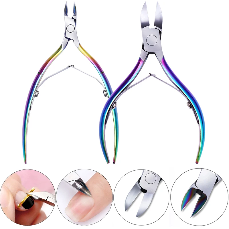 BORN PRETTY Nail Cuticle Cutter Rainbow Nail Clipper Nipper Dead Skin Scissor Trimmer Remover Manicure Nail Art Tool
BORN PRETTY Nail Cuticle Cutter Rainbow Nail Clipper Nipper Dead Skin Scissor Trimmer Remover Manicure Nail Art Tool