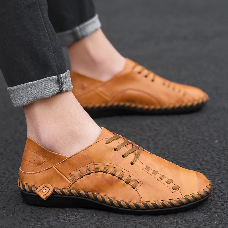Men's Fashion cow Leather Shoes Working Shoes Lace Up Business Casual Genuine Leather Shoes Flats Male sneaker Zapatos De Hombre
Men's Fashion cow Leather Shoes Working Shoes Lace Up Business Casual Genuine Leather Shoes Flats Male sneaker Zapatos De Hombre