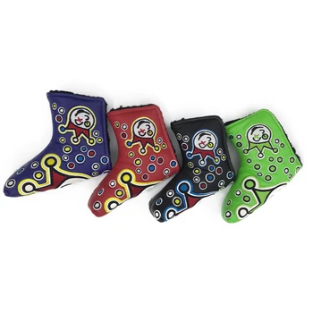 Useful Golf Club Heads Cover Cartoon Pattern Practical PU Golf Club Putter Cover Accessories
Useful Golf Club Heads Cover Cartoon Pattern Practical PU Golf Club Putter Cover Accessories
