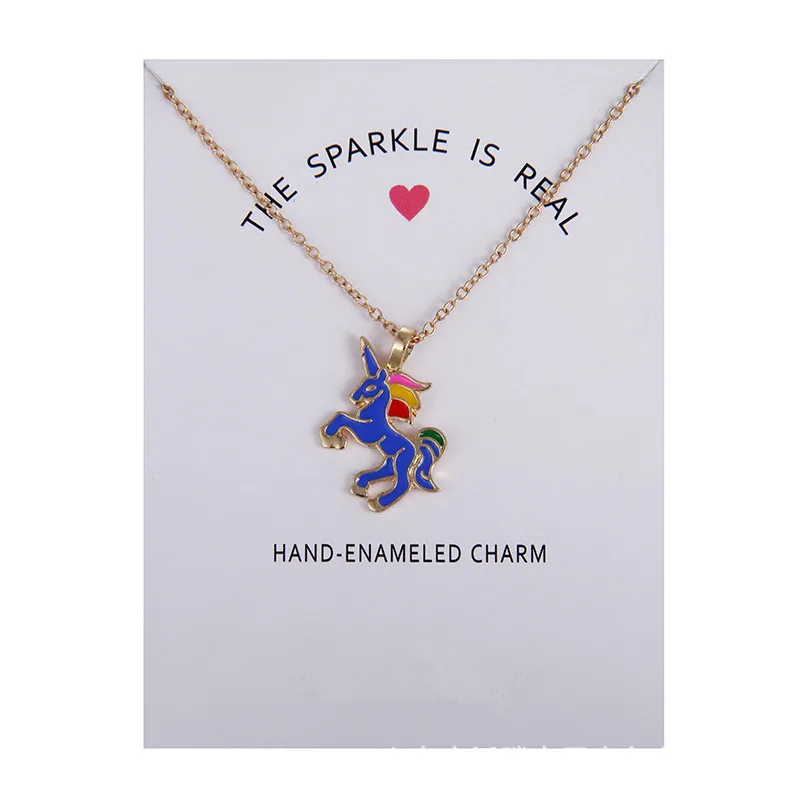 " Sparkled Unicorn" Necklace 10