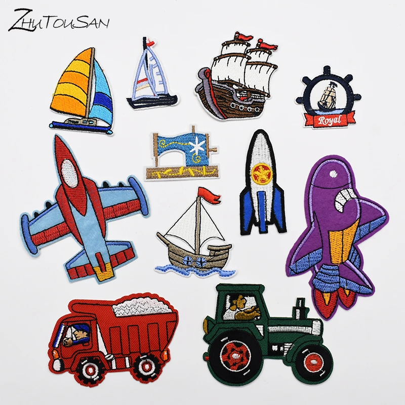11pcs/lot Mix Vehicle Patches Embroidered Cartoon Airplane Car Truck Boats Sewing Appliques DIY For Children Clothes Stickers
11pcs/lot Mix Vehicle Patches Embroidered Cartoon Airplane Car Truck Boats Sewing Appliques DIY For Children Clothes Stickers