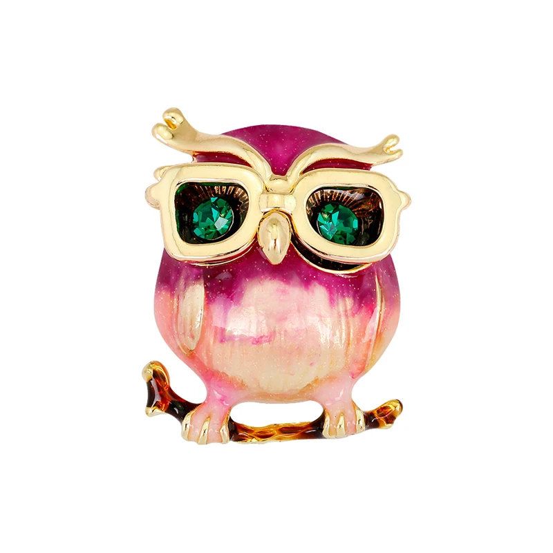 OneckOha Enameled Red OWL Brooch Pin Owl With Glass Pin Cute Animal Brooches Birthday Gift
OneckOha Enameled Red OWL Brooch Pin Owl With Glass Pin Cute Animal Brooches Birthday Gift