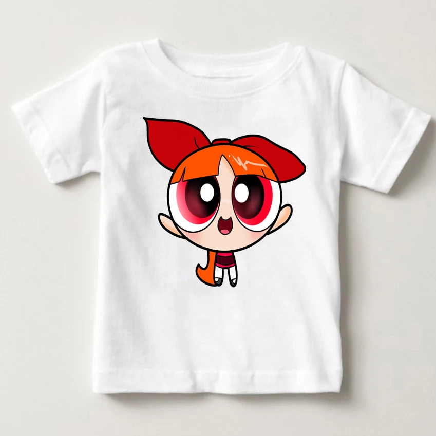 Summer The Powerpuff Girls Boys Girls T Shirt Pure Cotton Short Sleeve Neck Tshirt children's Teeshirt 2018 New T-shirt Baby MJ
Summer The Powerpuff Girls Boys Girls T Shirt Pure Cotton Short Sleeve Neck Tshirt children's Teeshirt 2018 New T-shirt Baby MJ