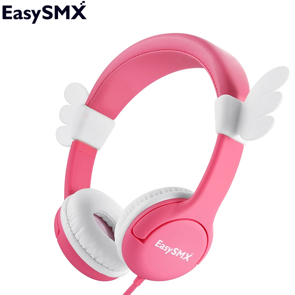 Детские наушники EasySMX KM-666 Проводные над ушами детская гарнитура 85db ограничения