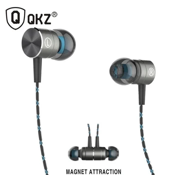 QKZ X41M Magnetic HIFI Fever in-ear Earphone Transient HeadSet Heavy low earbuds