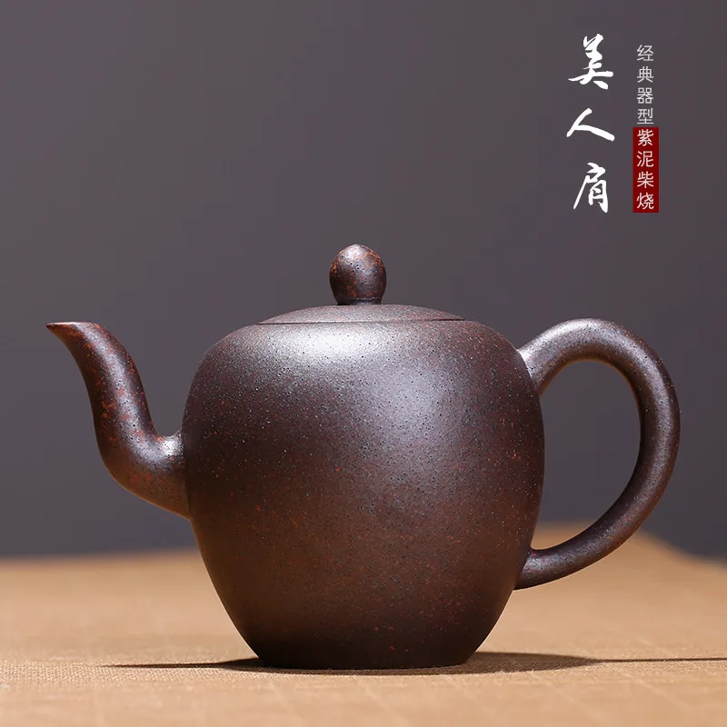Purple clay pot purple clay tea ware wholesaler purple clay pot beauty shoulder firewood burning handmade pot
Purple clay pot purple clay tea ware wholesaler purple clay pot beauty shoulder firewood burning handmade pot