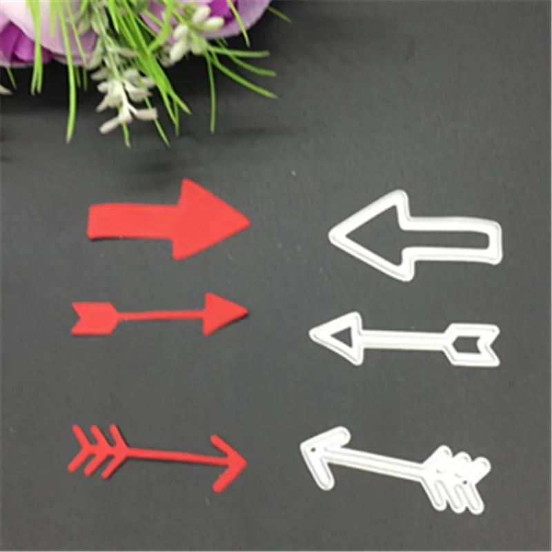 3 Pieces of Arrows Card Maker Metal Cutting Dies Stencil Scrapbooking Photo Album Card Paper Embossing Craft DIY
3 Pieces of Arrows Card Maker Metal Cutting Dies Stencil Scrapbooking Photo Album Card Paper Embossing Craft DIY
