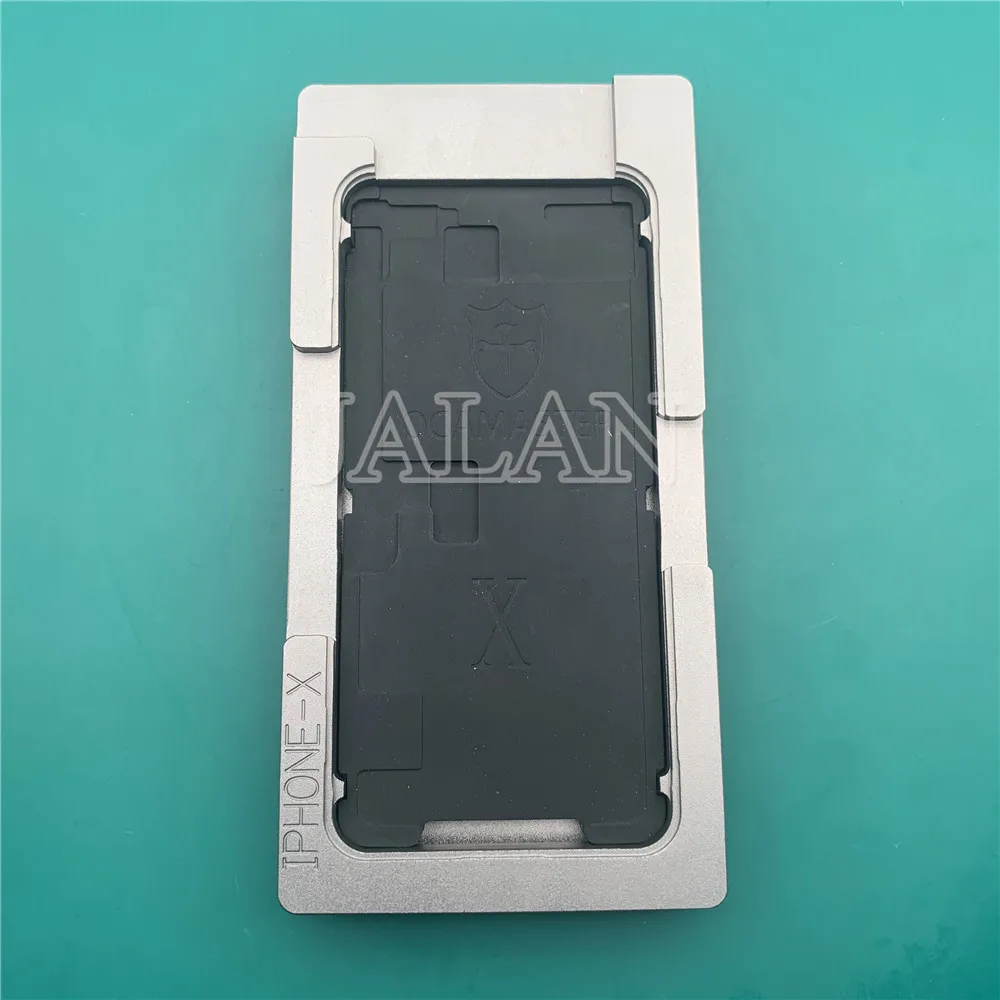 OCA Master Universal laminating mold for iPhone X XS 5.8inch LCD display glass digitizer repair all laminating machine refurbish
OCA Master Universal laminating mold for iPhone X XS 5.8inch LCD display glass digitizer repair all laminating machine refurbish