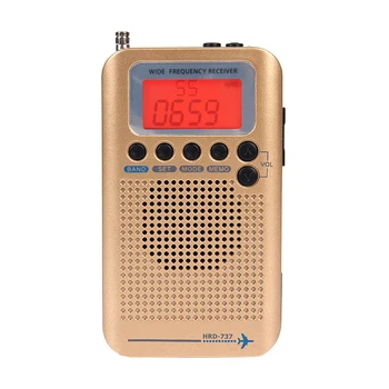 Full Band Radio Digital Demodulator FM / AM / SW / CB / Air / VHF World Band Stereo Portable Radio With LCD Display Alarm Clock
Full Band Radio Digital Demodulator FM / AM / SW / CB / Air / VHF World Band Stereo Portable Radio With LCD Display Alarm Clock