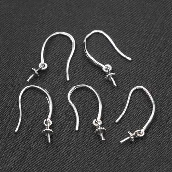 DIY Accessories Ear Earrings Back Bead Copper Silver-Color 10pcs/lot Big Earhook Earring Fastener Eardrop Finding Connector A895
DIY Accessories Ear Earrings Back Bead Copper Silver-Color 10pcs/lot Big Earhook Earring Fastener Eardrop Finding Connector A895