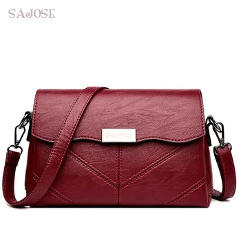 Women's Messenger Bags Fashion Leather Shoulder Bag Women Designer High Quality Handbag Female Simple Red Bag Falling shipping
Women's Messenger Bags Fashion Leather Shoulder Bag Women Designer High Quality Handbag Female Simple Red Bag Falling shipping