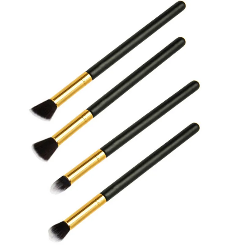4pcs Professional flat Flame Top Eye brushes Eyeshadow Foundation Mascara Blending Pencil brush Kit Makeup Cosmetic tool Black
4pcs Professional flat Flame Top Eye brushes Eyeshadow Foundation Mascara Blending Pencil brush Kit Makeup Cosmetic tool Black